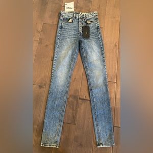 NWT high rise designer jeans, Rag & Bone
